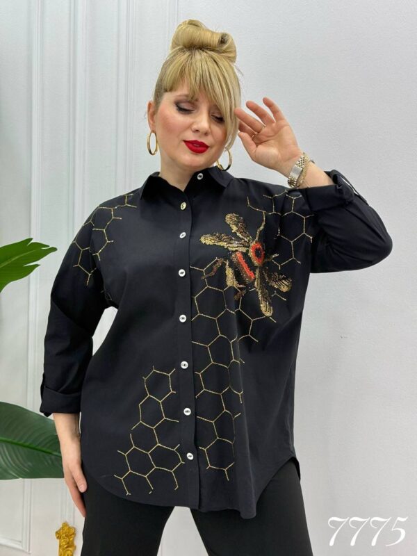 7775LAB Shirt Honey Big size