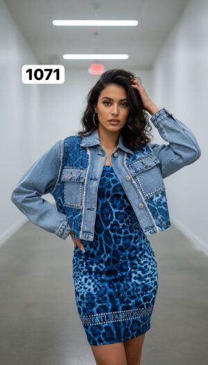 file_2288-1.jpg Leopard Print Mini Dress and Denim Jacket Set