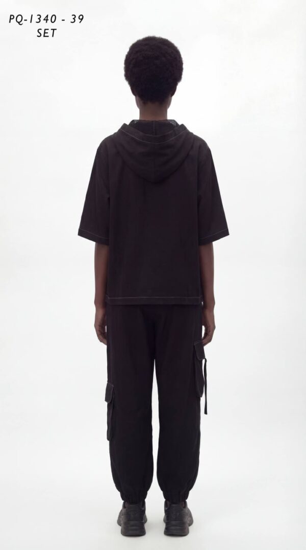 Women's Urban Zip Hoodie and Cargo Pants Set