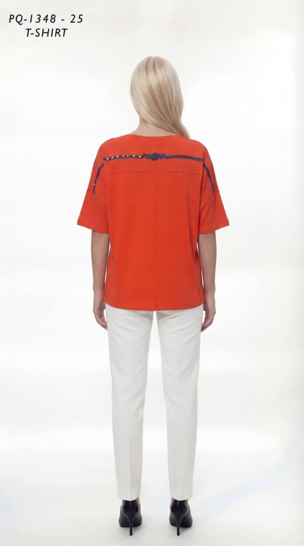 file_2359.jpg Women's Embellished Graphic Relaxed Fit Blouse