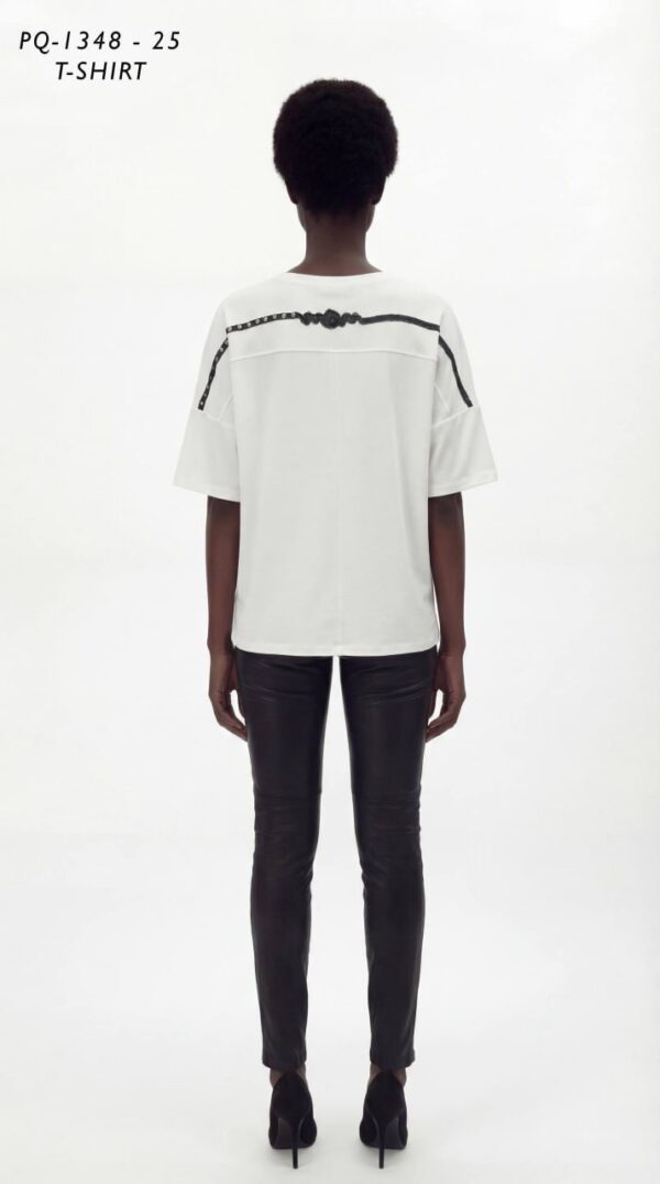 file_2366.jpg Women's Embellished Graphic Relaxed Fit Blouse