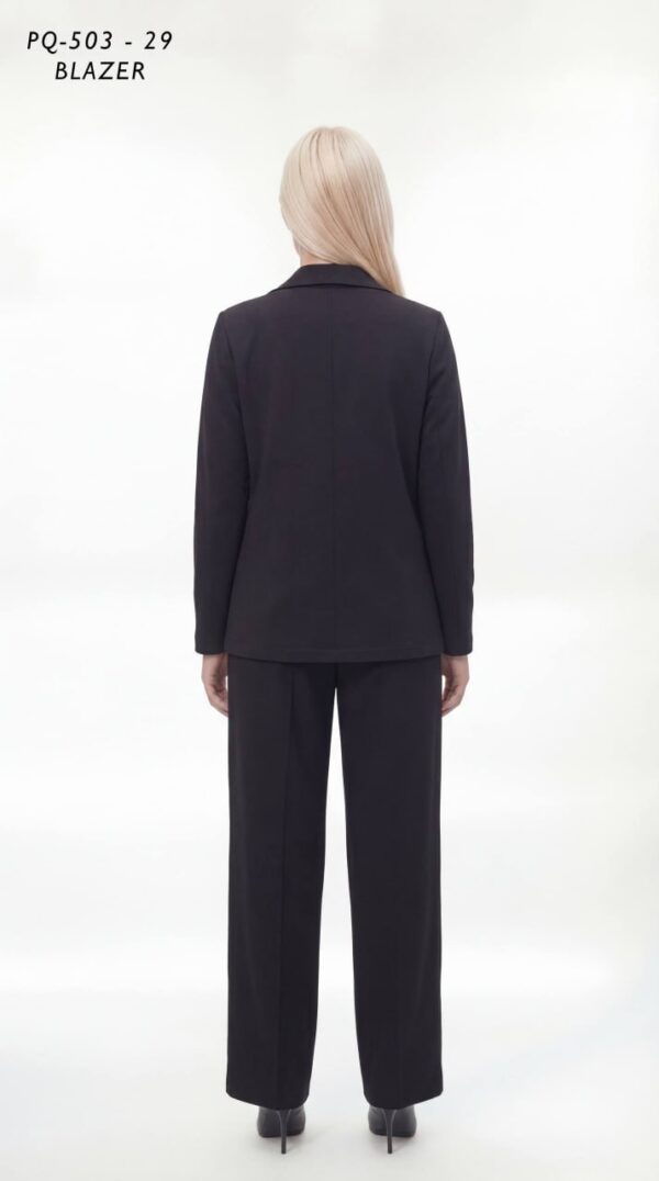 Women's Varsity Patch Single Button Blazer