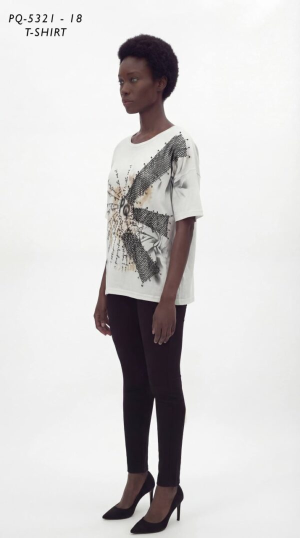 file_2387.jpg Premium Graphic Oversized T-Shirt with Mesh Detail
