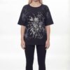 file_2390.jpg Premium Graphic Oversized T-Shirt with Mesh Detail