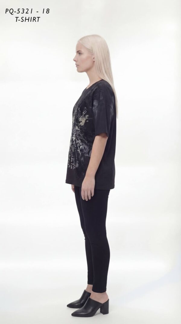 file_2391.jpg Premium Graphic Oversized T-Shirt with Mesh Detail