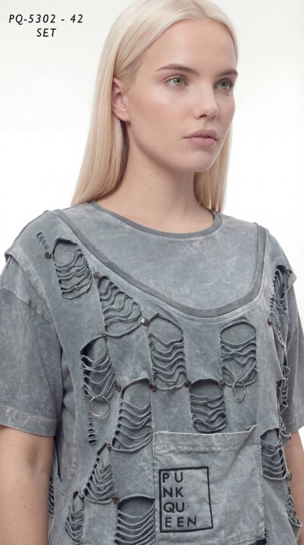 file_2449.jpg Women's Distressed Acid Wash Two-Piece Streetwear Set