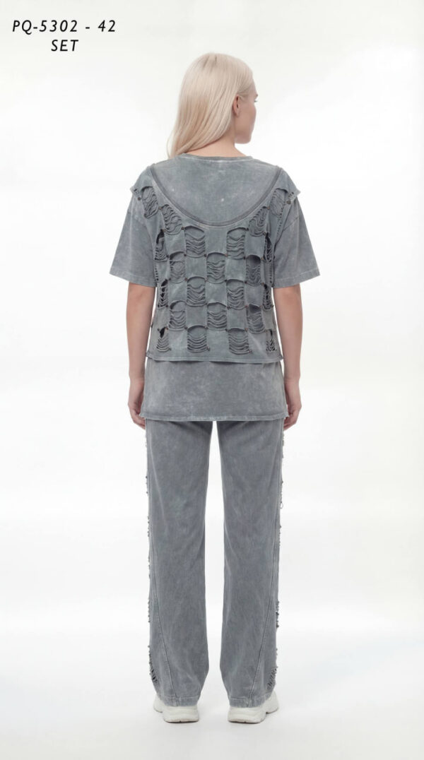 file_2451.jpg Women's Distressed Acid Wash Two-Piece Streetwear Set