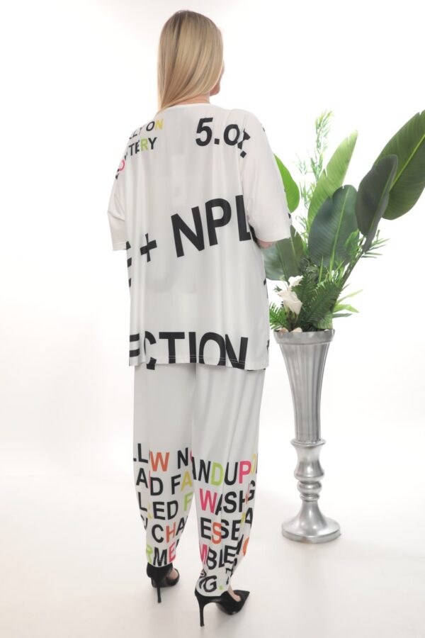 file_2760.jpg Wholesale Colorful Typography Print Two-Piece Set