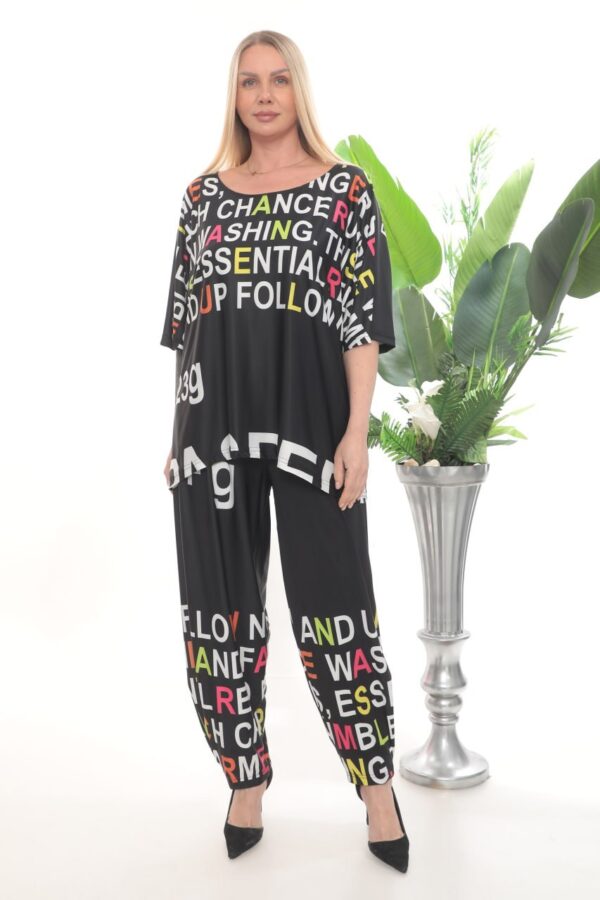 file_2761.jpg Wholesale Colorful Typography Print Two-Piece Set
