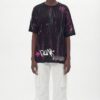 Punk Rock Distressed Graffiti T-Shirt