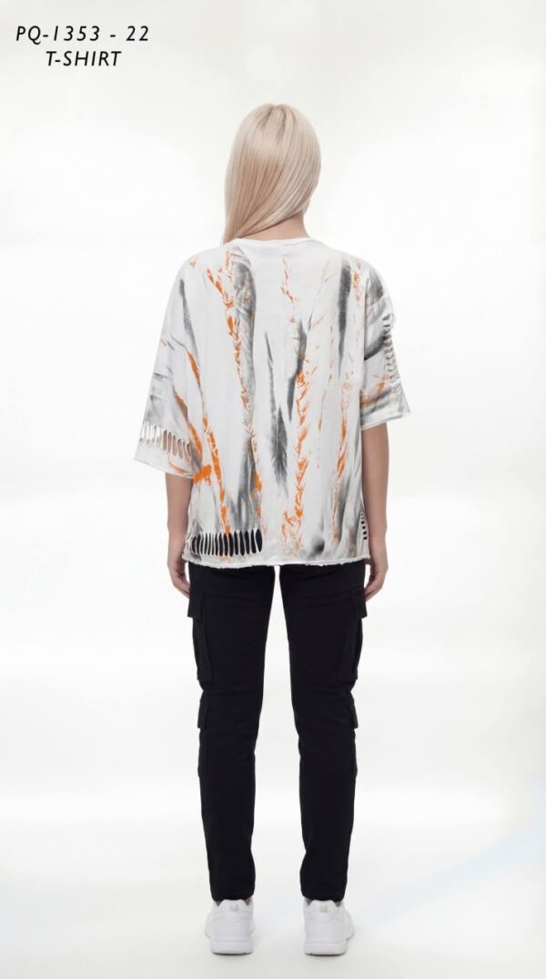 Punk Rock Distressed Graffiti T-Shirt