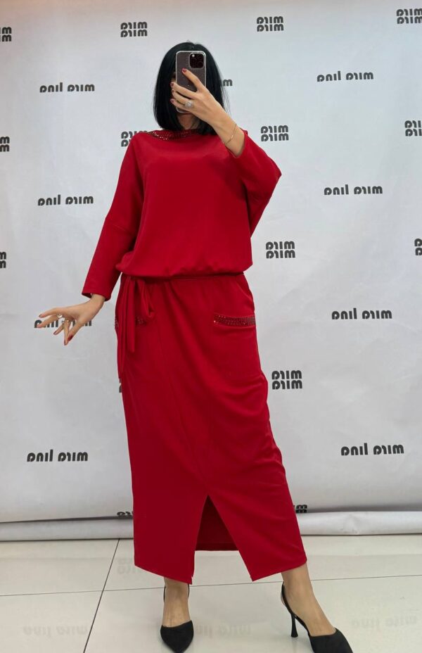 260020-1 MİRALİNA Top and Down Big Size Cotton