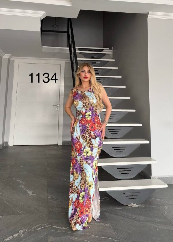 1134TATU Pattern Dress Small size