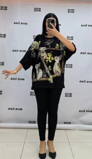 000310-11MIR Pattern Blouse Cotton