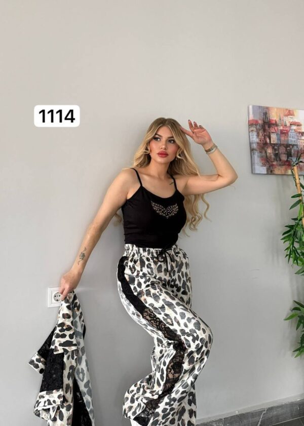 1114TATU Top and Down with Tshirt 3 pieces