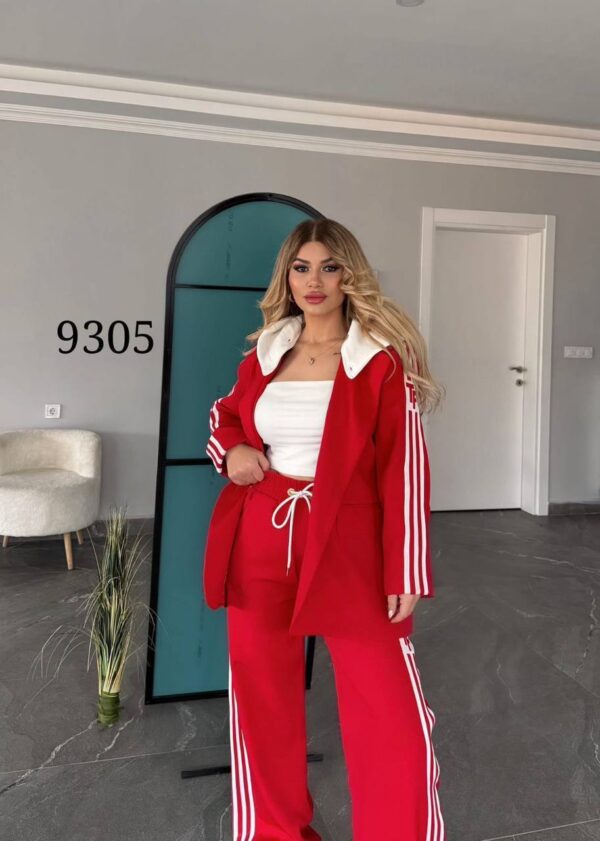 Jacket with Top and Bottom Three-Pieces