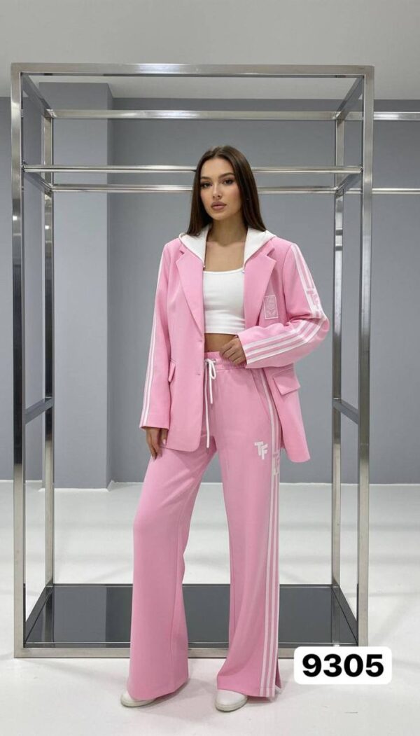 Jacket with Top and Bottom Three-Pieces