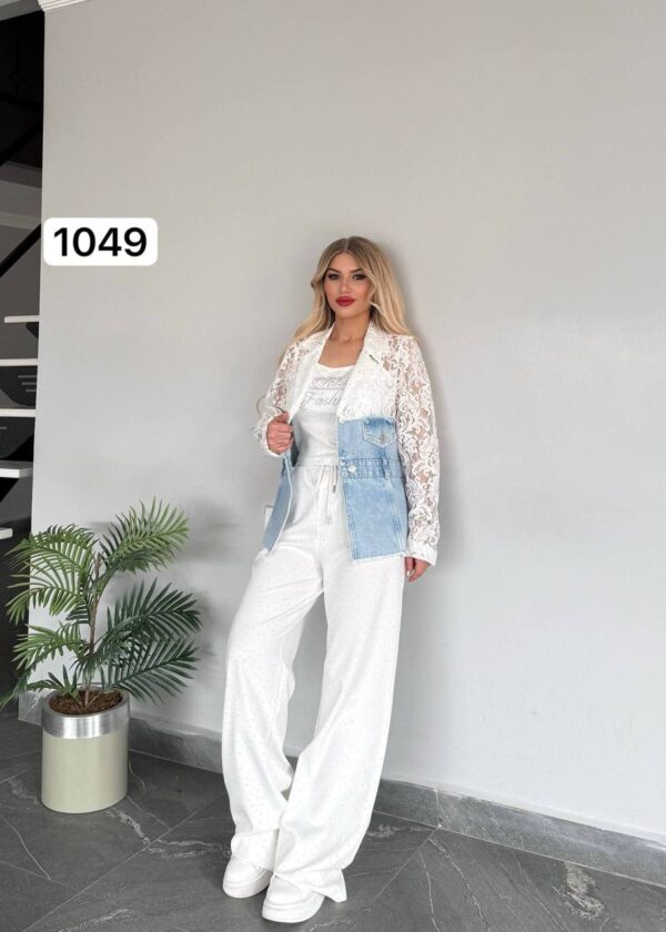 Jacket with Top and Bottom Three-Pieces