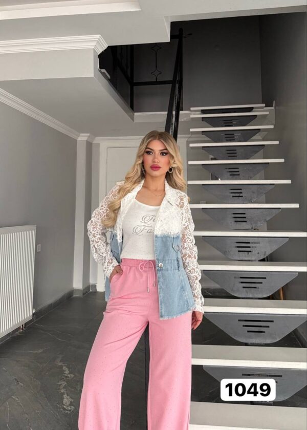 Jacket with Top and Bottom Three-Pieces