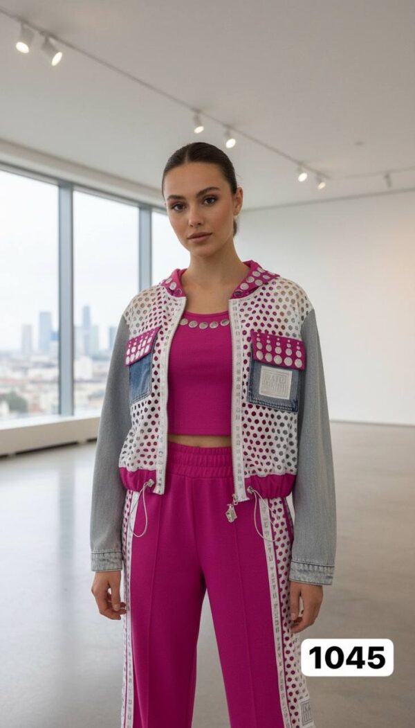 Premium Embellished 3-Piece Women's Streetwear Set