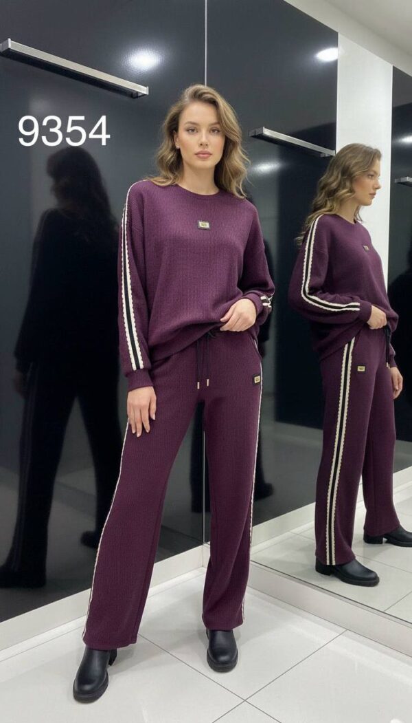 file_1310-1.jpg Women's Ribbed Knit Two-Piece Lounge Set