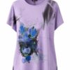 Women's Abstract Floral Print Relaxed Fit Blouse