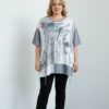 file_1433.jpg Dragonfly Graphic Patchwork Knit Tunic Blouse