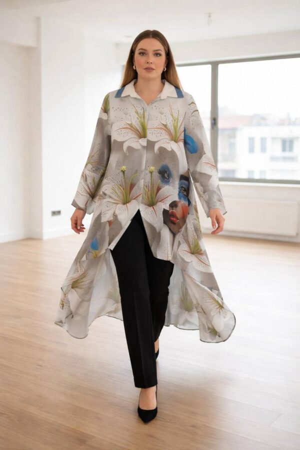 file_1510.jpg Artistic Floral Print High-Low Oversized Midi Dress