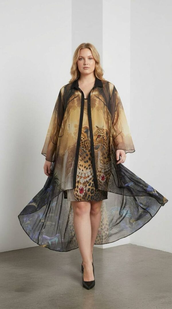 file_1517.jpg Leopard Print Dress and Kimono Two-Piece Set