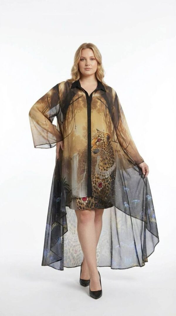 file_1518.jpg Leopard Print Dress and Kimono Two-Piece Set