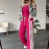 Premium Embellished 3-Piece Women's Streetwear Set