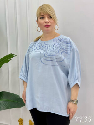 file_1754-1.jpg Elegant Light Blue Sequin Embroidered Blouse