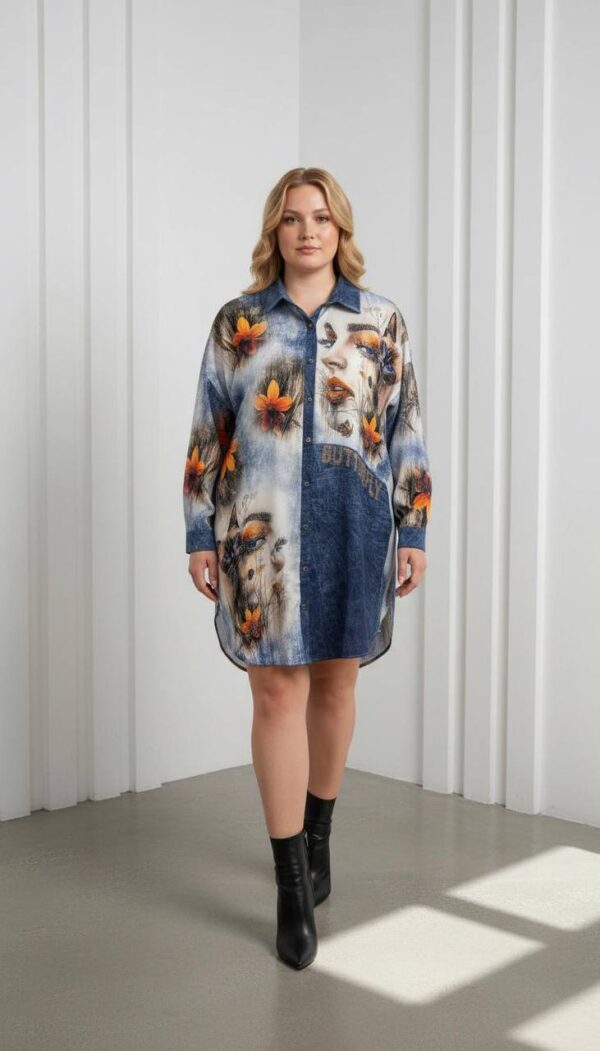 file_1914.jpg Chic Graphic Print Denim Shirt Mini Dress