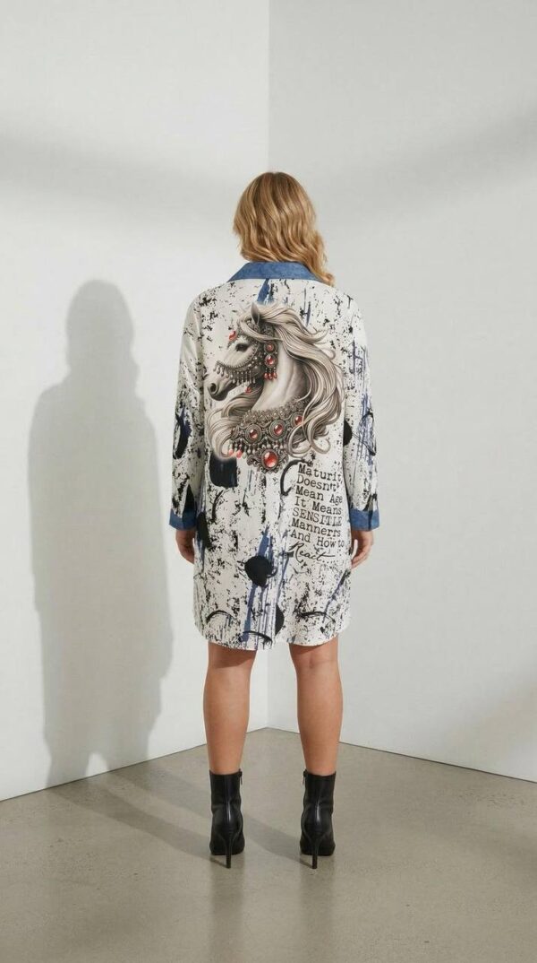 file_1931.jpg Graphic Print Mini Shirt Dress with Denim Accents