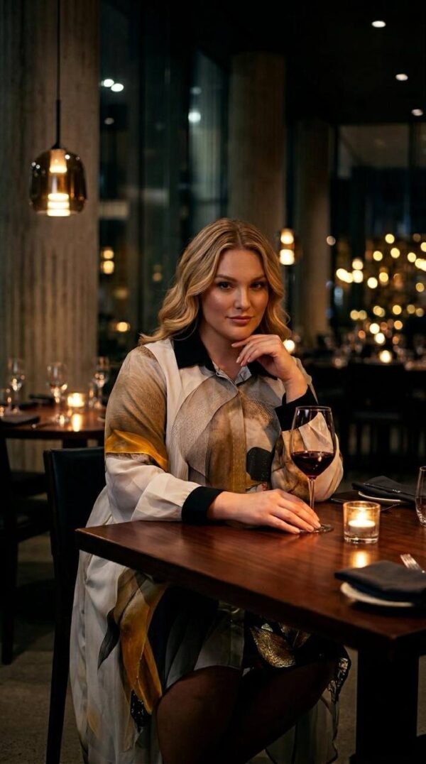 file_1943.jpg Elegant Abstract Print High-Low Oversized Shirt Dress