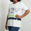 file_1959.jpg Women's Graphic Print Short Sleeve Crew Neck Blouse