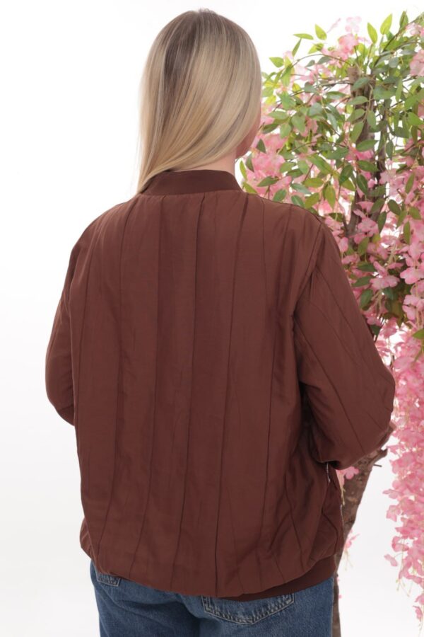 Wholesale Embellished Cutout Bomber Jacket