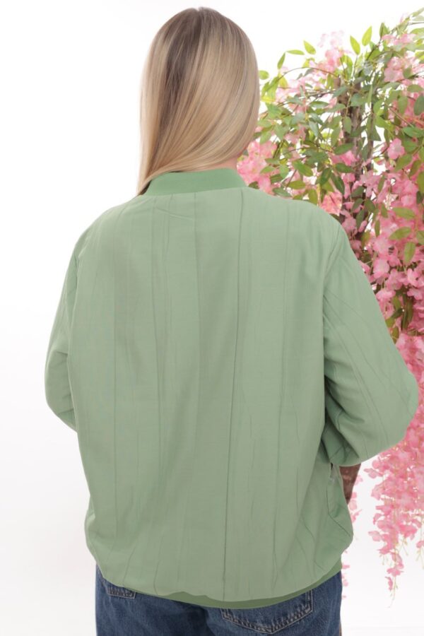 Wholesale Embellished Cutout Bomber Jacket