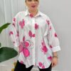 file_3224.jpg Wholesale Embellished Floral Print Tunic Shirt