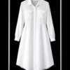Wholesale Classic Long-Sleeve Shirtdress