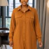 Wholesale Classic Long-Sleeve Shirtdress