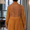 Wholesale Classic Long-Sleeve Shirtdress