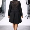 Wholesale Classic Long-Sleeve Shirtdress