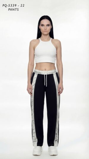 Wholesale Graphic Side-Stripe Trousers