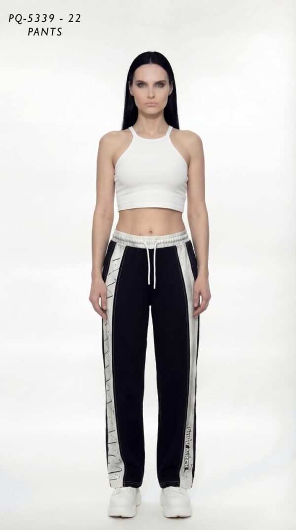 Wholesale Graphic Side-Stripe Trousers