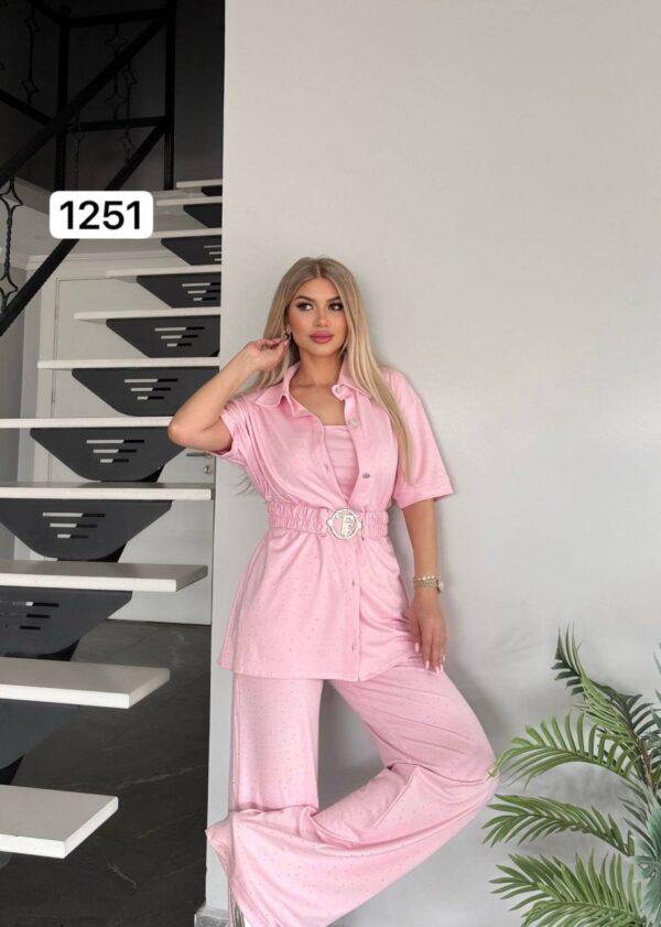 Wholesale 3-Piece Crystal Embellished Lounge Set