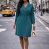 Women's Wrap Dress - Wholesale Blazer Style