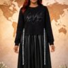 Premium Black Midi Dress CRY4120 - Wholesale