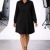 Women's Classic White Shirt Dress