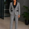 Premium Grey Business Suit Set